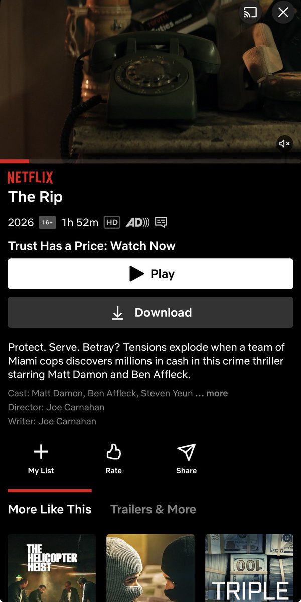 malqereein's tweet image. 💜 หาร netflix 4k จอส่วนตัว 💟📅

30 day รีทวิต 65฿ &amp;gt;&amp;gt; ทีวี 95฿
60 day รีทวิต 120฿ &amp;gt;&amp;gt; ทีวี 180฿

~ จอส่วนตัว จอเดี่ยว
~ จออิ้ง ซับไทยพากย์ไทย
~ เคลมฟรี 30 วันเต็ม

: link 🫟 - lin.ee/TrDbRug

( #หารnetflix #หารnetflixราคาถูก )