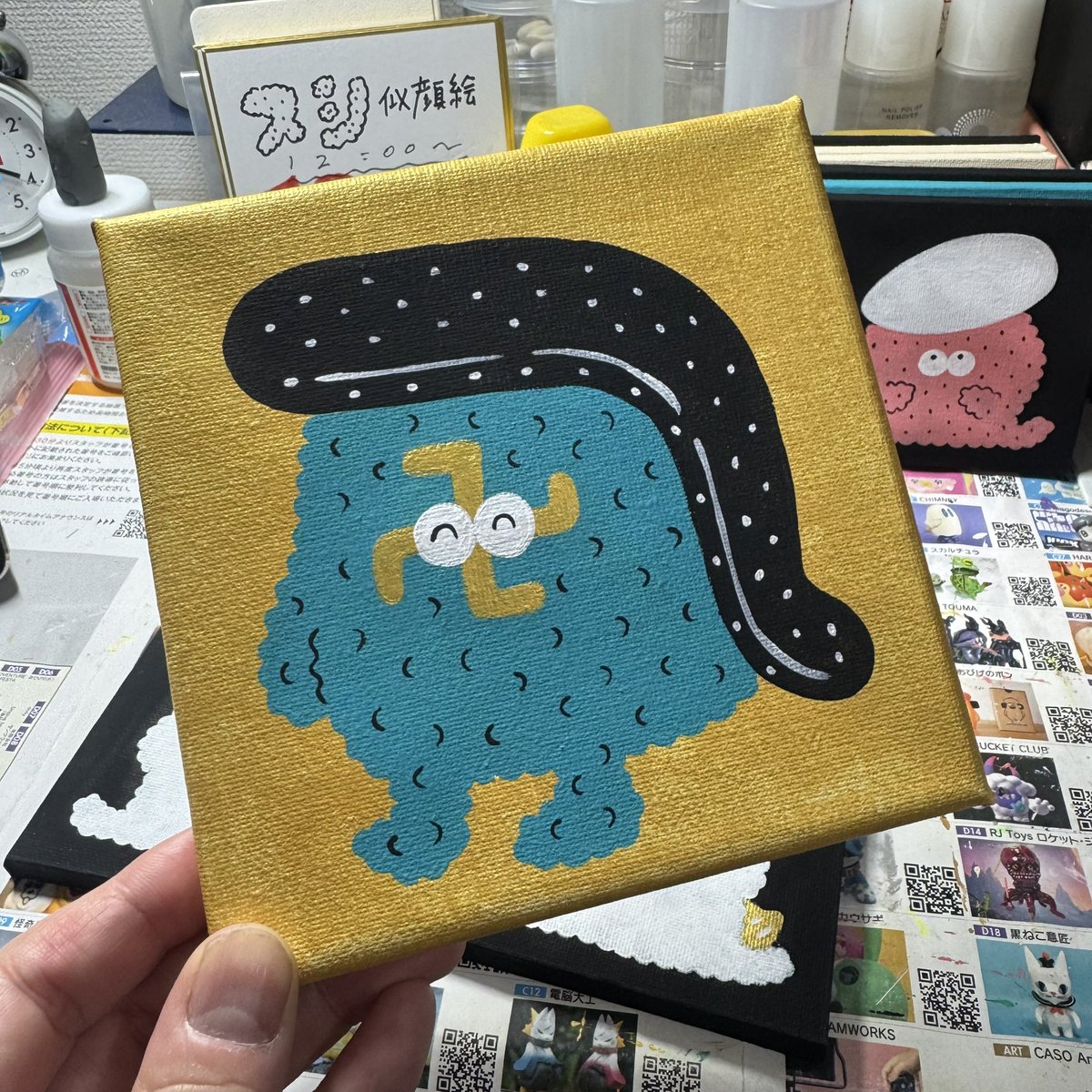 卍🍣 #イラスト #illustration #ナカオテッペイ #WIP #イラスト好きな