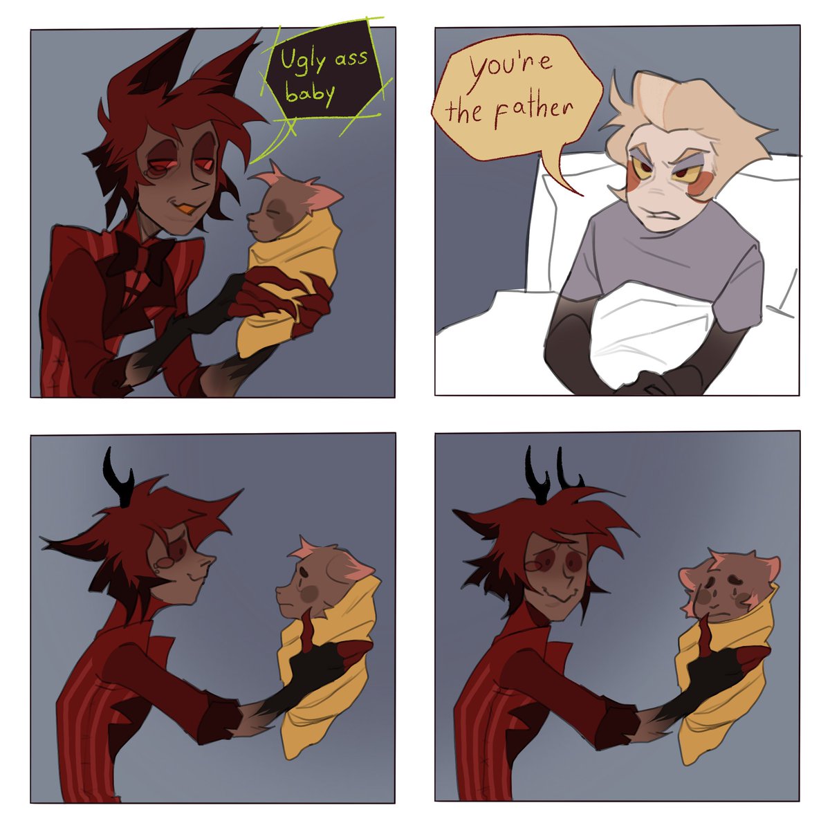 lime_ska's tweet image. When is it too late to get an abortion? 
Credit: gooseguy722 (instagram)

#radioapple #Bambilu #appleradio #HazbinHotel