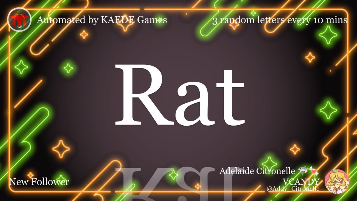 3letter_'s tweet image. Rat