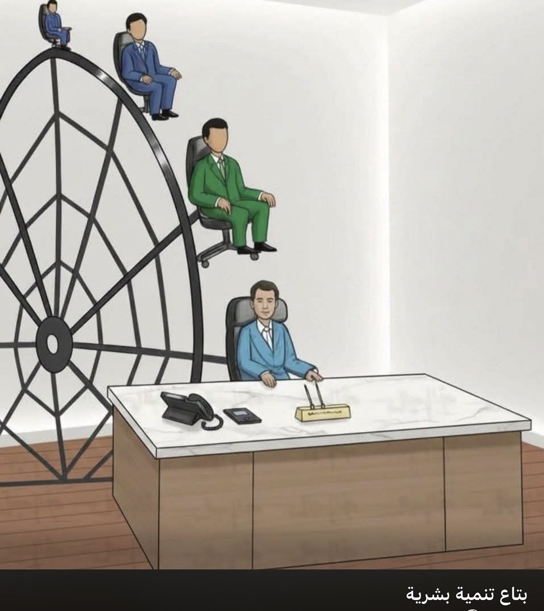 المنصب لا يدوم لِأحد...
سيتغير الوضع  لأي سبب و ستترك منصبك ولا يبقى معك إلا موقف فقط يذكرك به الآخرون.. 
إما أن يدعون لك أو يدعون عليك..