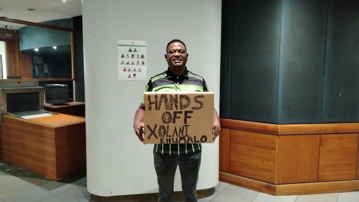 We Stand with Xolani Khumalo