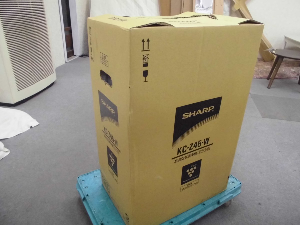 未使用・開封品 SHARP シャープ 加湿空気清浄機 KC-Z45-W 只今出品中