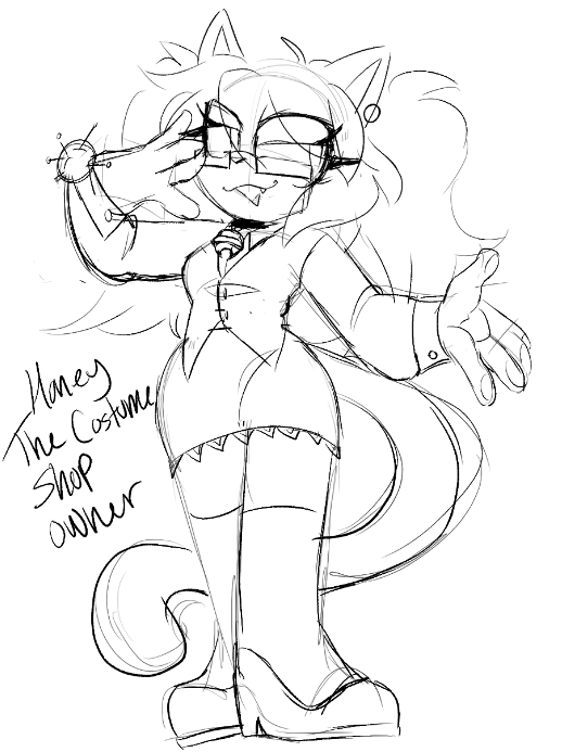 _Mil0stearip0ff's tweet photo. Honey the costume shop keeper ! https://t.co/YLoxhQ4uv2