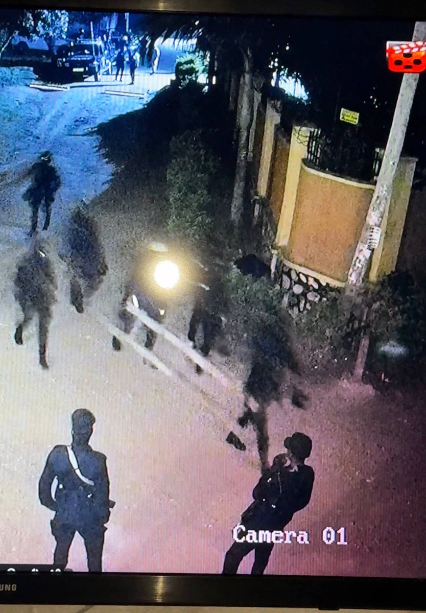 STATEMENT 

Last night was very difficult at our home in Magere. The military and police raided us. They switched off power and cut off some of our CCTV cameras. There were helicopters hovering over. 

I want to confirm that I managed to escape from them. Currently, I am not at