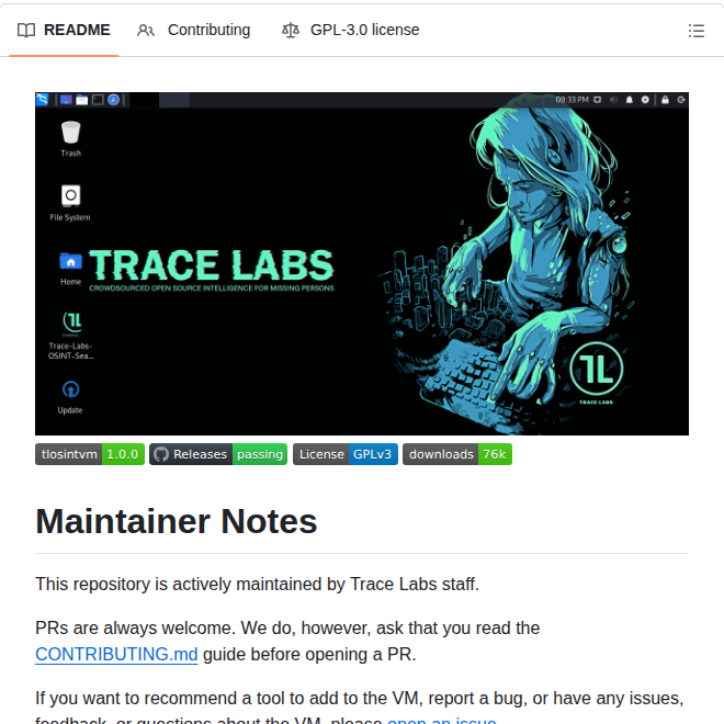 tom_doerr's tweet image. Linux distribution for open source intelligence investigations

github.com/tracelabs/tlos…