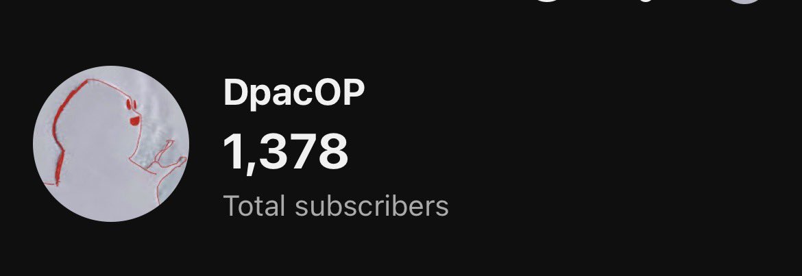 DpacOP's tweet image. Do you think we can get back Upto my old subscribers goal of 1450 or 1400 #youtuber #smallyoutuber #contentcreator
