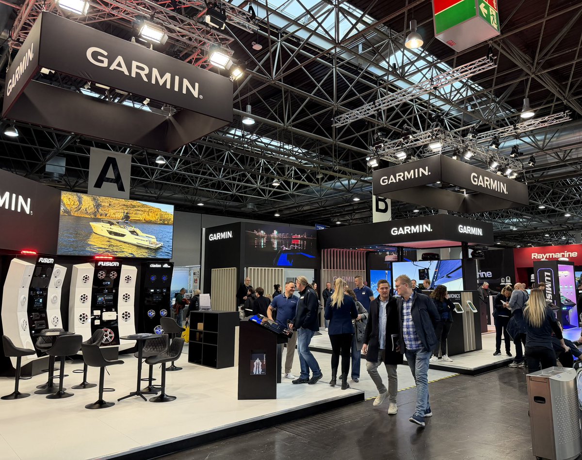 limeboxevents's tweet photo. We are off to a great start as the doors open once again to welcome visitors to Boot Düsseldorf where our new group stand design is already attracting lots of attention @nonstopboot @MD_GmbH https://t.co/LXw40RGAE0