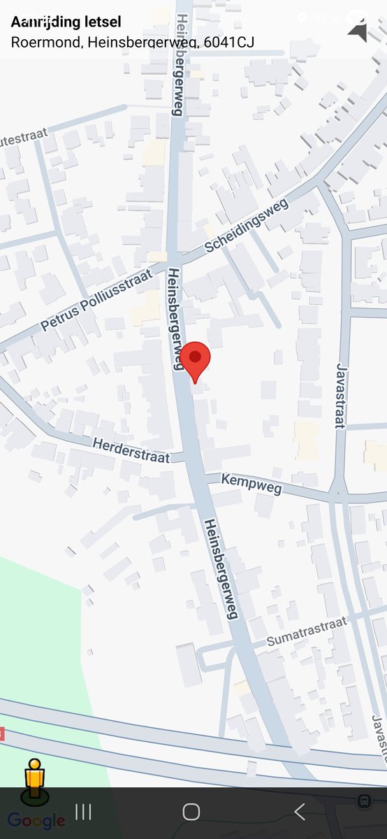 Aanrijding met letsel op Heinsbergerweg