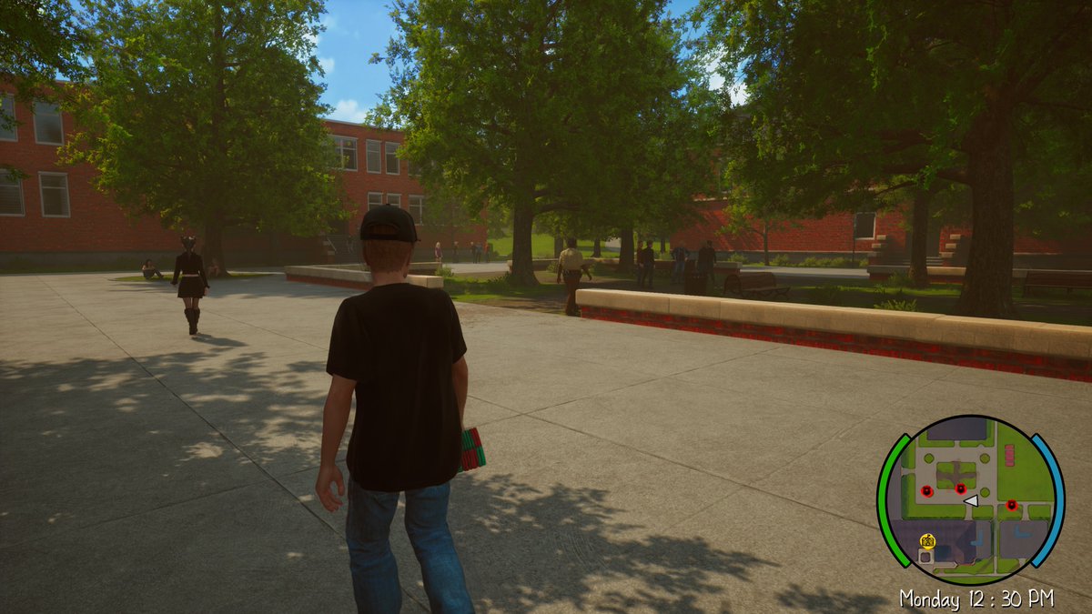 In Agefield, story characters like Kale and Axel can be found outside of story missions, following their daily routines at school! 🎒🏫

Wishlist Agefield High: Rock the School now on Steam! 
#screenshotsaturday #indiegames #gaming