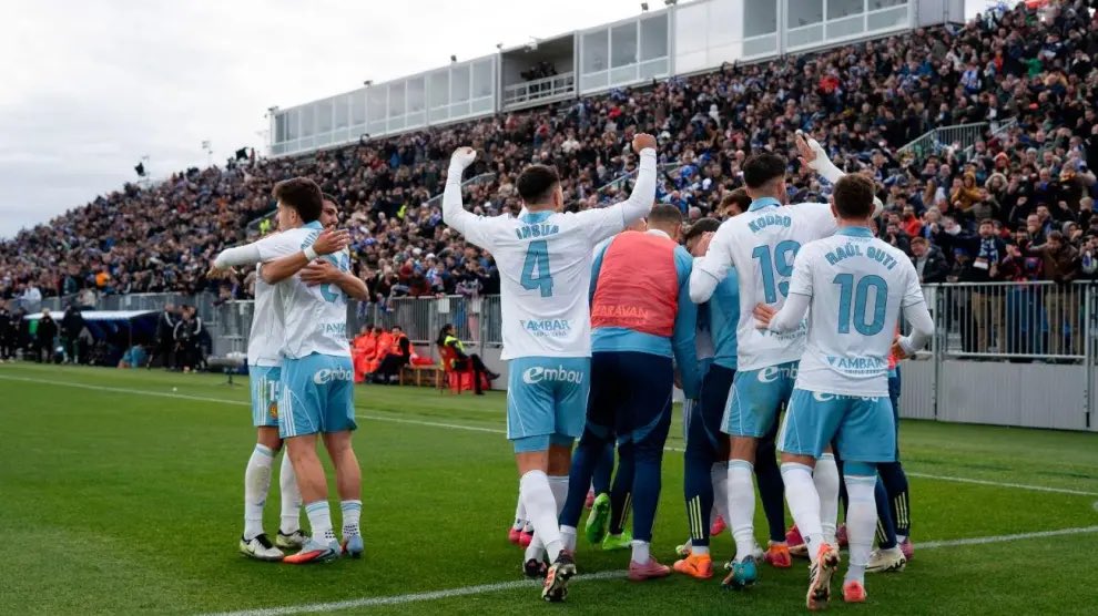🏟️ Asistencia al Ibercaja Estadio en la 1ª vuelta:
J2 vs Andorra: 13.126
J4 vs Valladolid: 15.601
J5 vs Albacete: 15.704
J8 vs Córdoba: 15.808
J10 vs Cultural: 15.574
J12 vs Deportivo: 14.566
J14 vs Huesca: 16.078
J16 vs Leganés: 16.096
J18 vs Cádiz: 15.142
J20 vs Las Palmas: