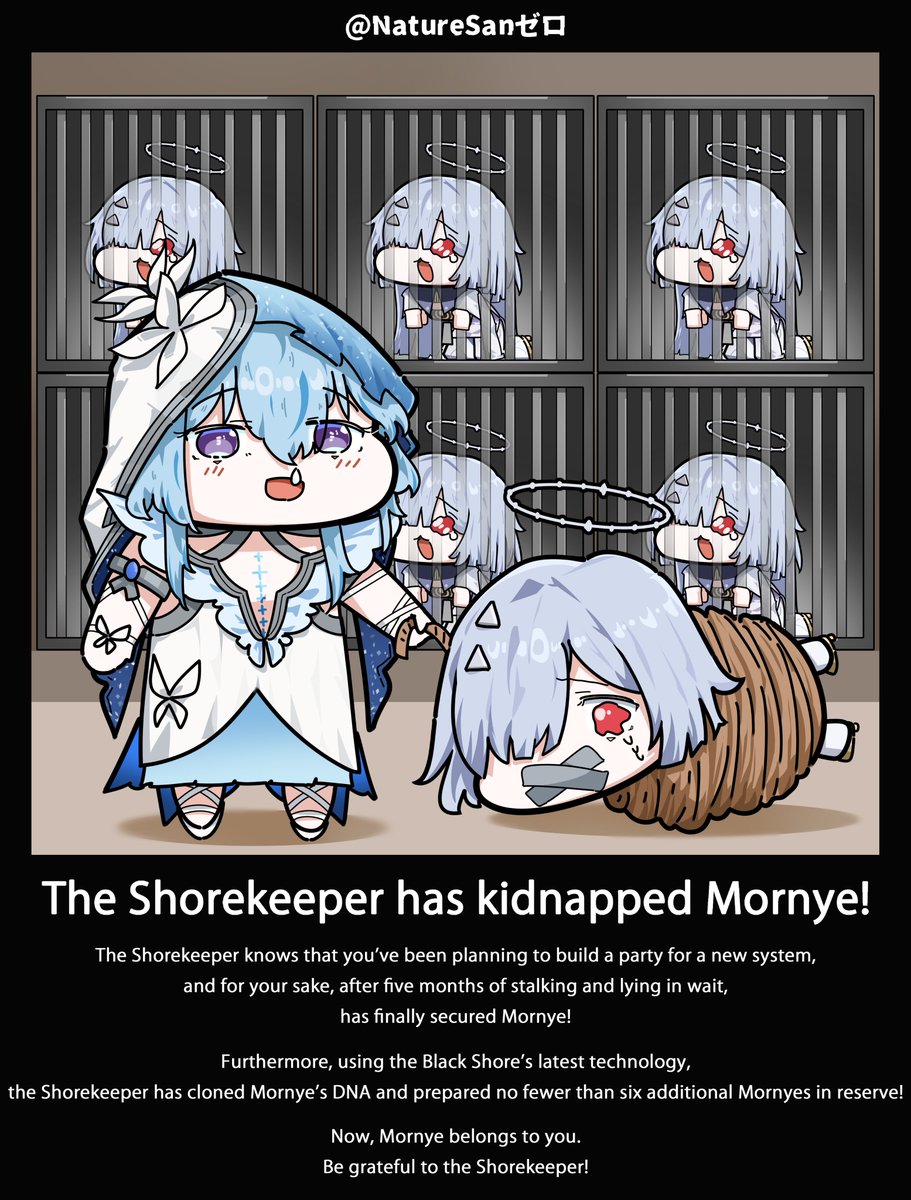 NatureSan0's tweet image. #鳴潮コレクション #명조 #Wuwafanart
ENG.ver
『Give thanks for her dedication』