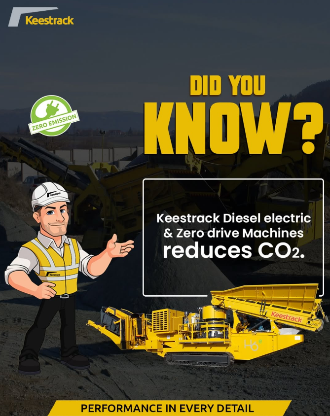 KeestrackIndia's tweet image. Did you know?
Lower emissions. Same powerful performance.

#DidYouKnow #Keestrack #LowEmission #ZeroDrive #SustainableMining #GreenEngineering