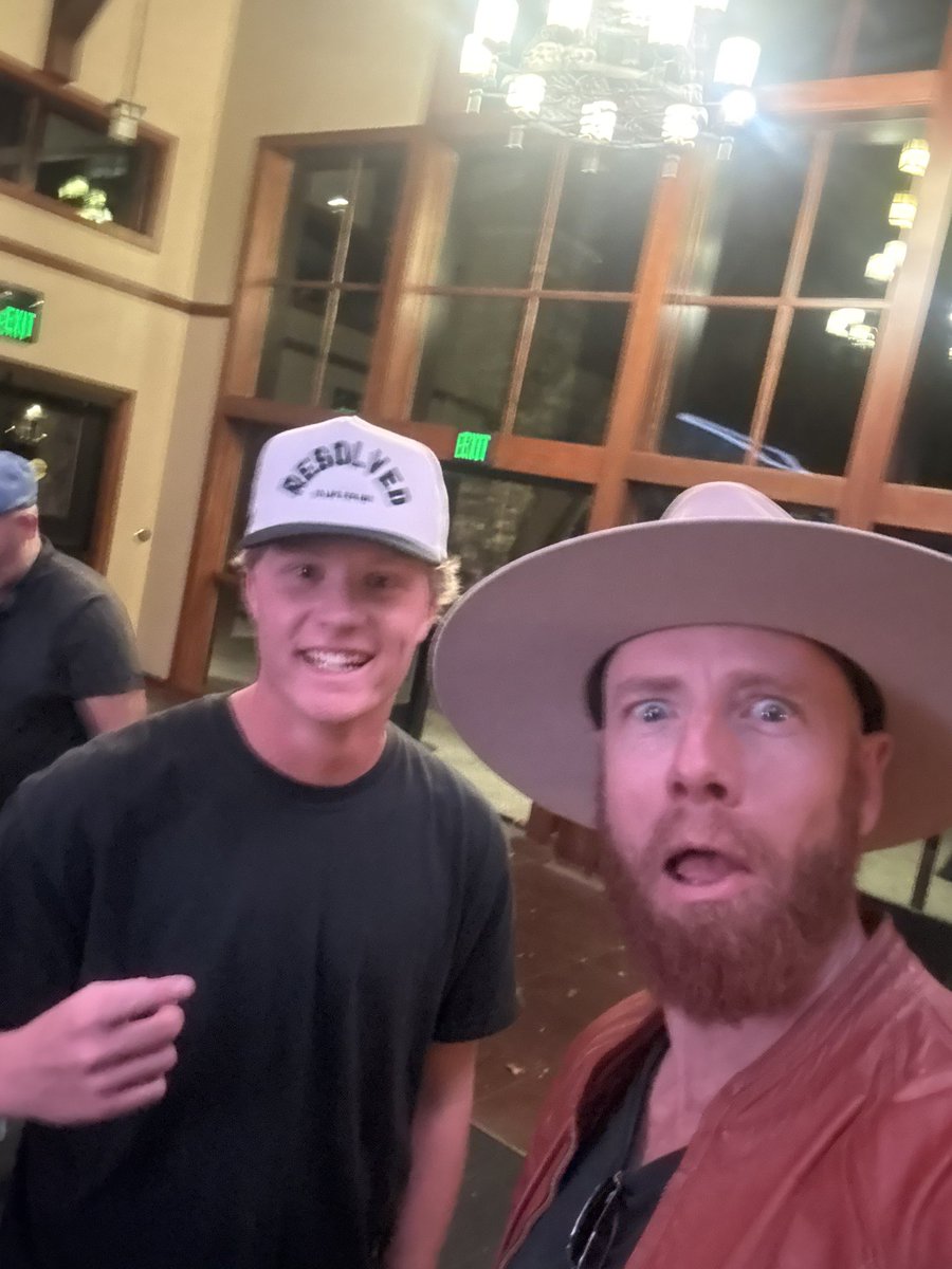 Thankful that Owen got to connect with two of the greats this week at the Truth &amp; Life conference - Dr. Michael Reeves &amp; Matt Papa.