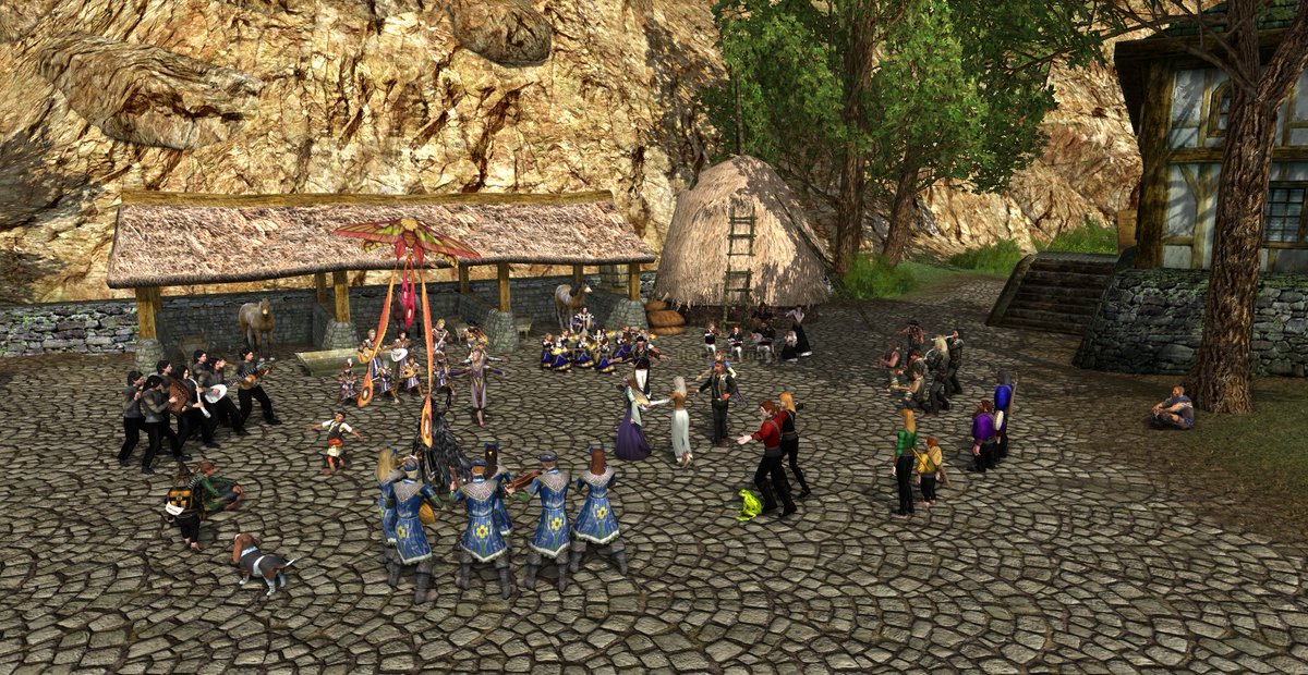 We had a great time at the Friday night round-robin on Glamdring.  It's our first performance on Glamdring and it feels great to be playing music again.  Thanks to all the great folks that were in attendance.  We're looking to playing again soon.  <a href="/lotro/">LOTRO</a> <a href="/lotrofamily/">LOTRO Family</a>