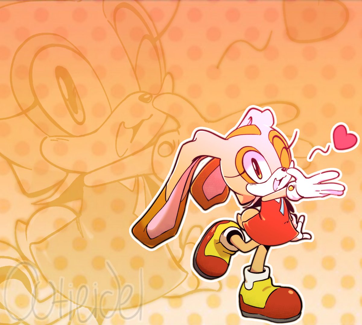 Ayy Cream the rabbit everybody!!