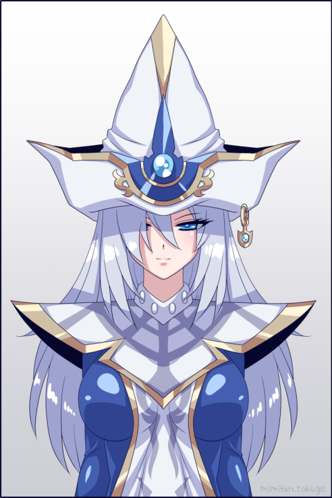 skebリクで爆乳箱化改造されたサイレントマジシャンを描かせていただきやした 