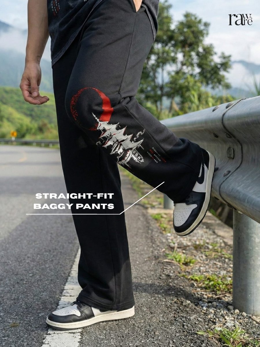 RawRareindia's tweet photo. Grab your set before it’s gone. Link in bio 🛒🔥

Dare to wear the story. The Crimson Pagoda Pants &amp; Tank aren’t just clothes they’re a statement.

Step into the red moon. Own the streets. Channel the calm rebellion. 🖤

#RawAndRare #CrimsonPagoda #StreetwearWithSoul https://t.co/9SJr72uOZM
