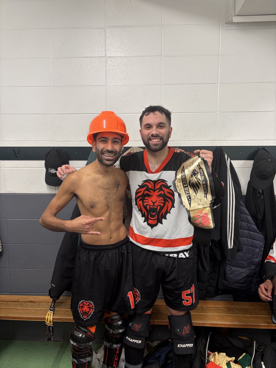 The fellas are on the board! 5-2 dub over Smokin Aces 

POTG 🥇: Big Adeeee with a beauty snipe and all around great game 

Hardest Worker👷🏾‍♂️: The return of the tax mannnn! J Bird did not mess a beat out there in his first game back from LTIR 

Great game brothas! #LionsNation