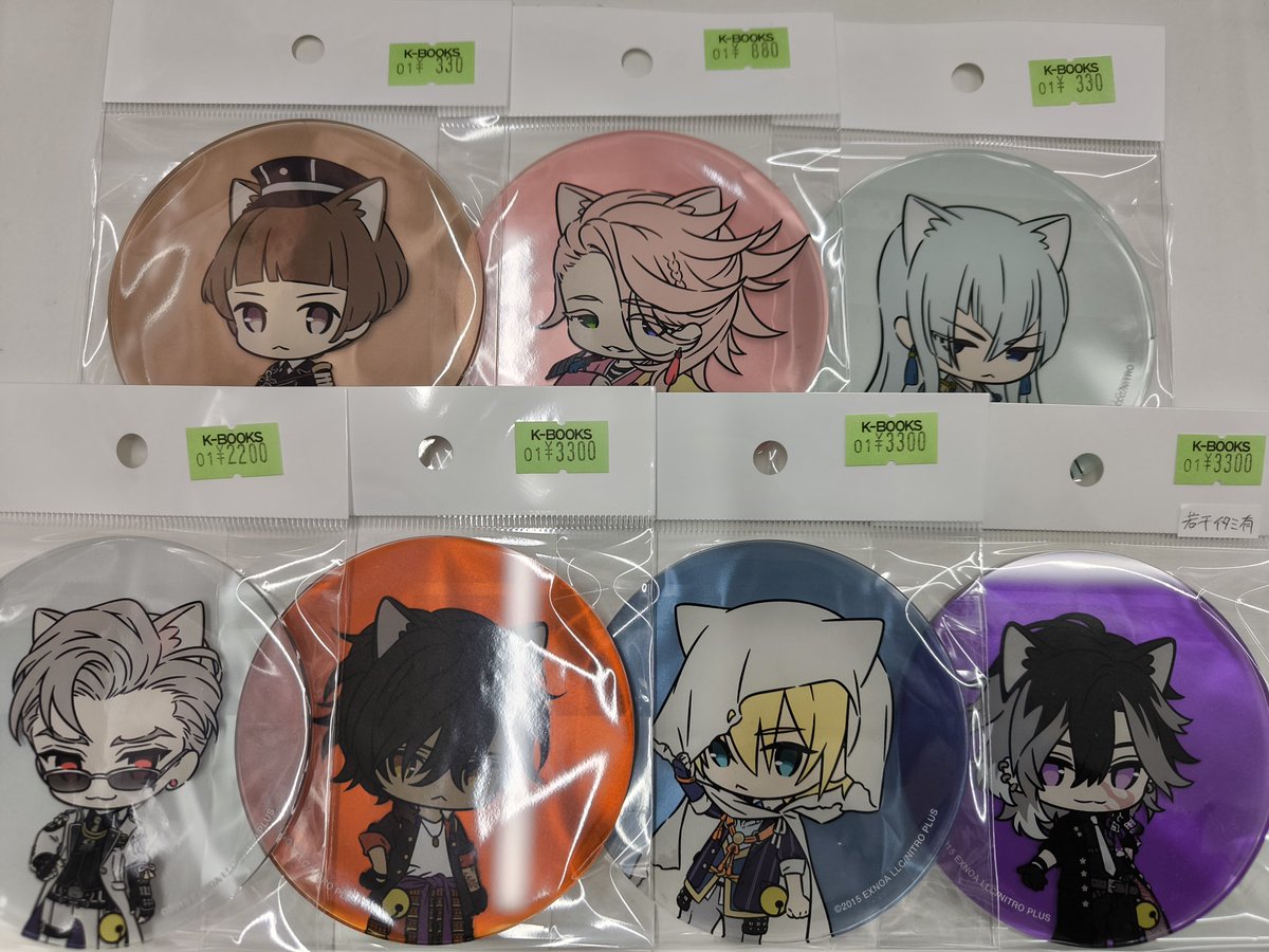 入荷情報】 刀剣乱舞 とうらぶ 刀猫男士 とうにゃん アクリル