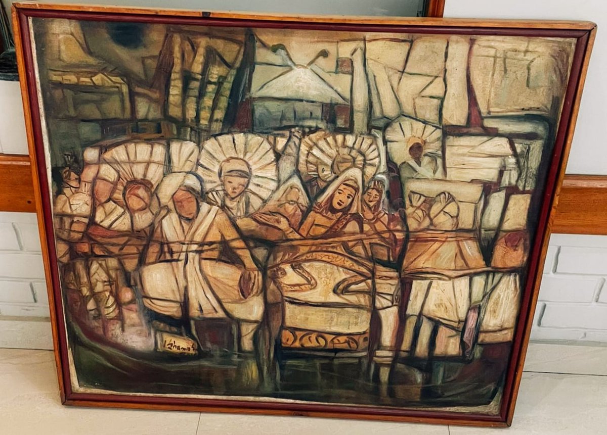Wandering Imphal’s galleries with a friend, I discovered the brilliance of Meitei art—each piece telling a story of its own with a unique vision. I couldn’t help but bring home a painting from Imphal Art’s Gallery and a handcrafted piece from Akhom Handicrafts. #Imphal