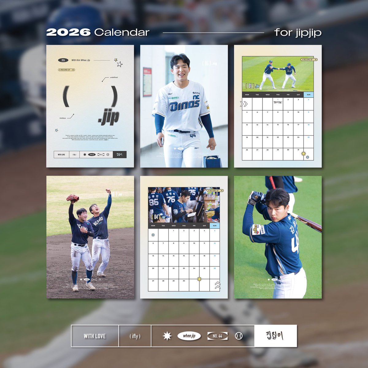 ⌂ 𝟤𝟢𝟤𝟨 𝗌𝖾𝖺𝗌𝗈𝗇'𝗌 𝗀𝗋𝖾𝖾𝗍𝗂𝗇𝗀 𝖿𝗈𝗋 #김휘집 

(          ).𝘫𝘪𝘱 ✴︎

-
𝟥𝟤𝗉
‘𝟤𝟨.𝟢𝟣 - ‘𝟤𝟩.𝟢𝟣
𝟣𝟧𝟢 * 𝟤𝟣𝟧 𝗆𝗆

26시즌도 잘 부탁드립니다🫡

RT 추첨 3분에게 캘린더를 보내드립니다.
(배송 1월말 예정)