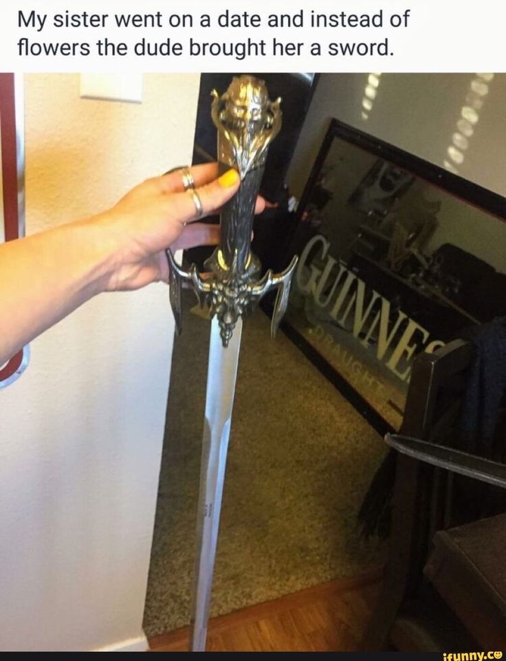 ProtEmpress's tweet image. Sounds like a keeper to me.

#swords #firstdate