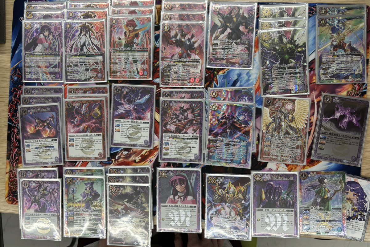 本日13時より13名様で行われました #バトルスピリッツ ショップバトル