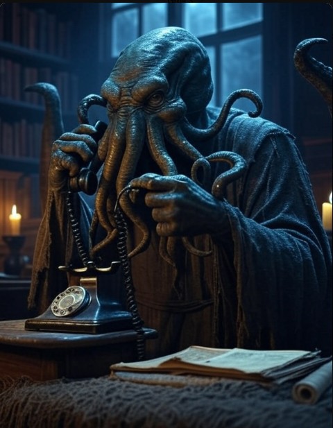 SandyofCthulhu's tweet image. Cthulhu calls. Do you answer?