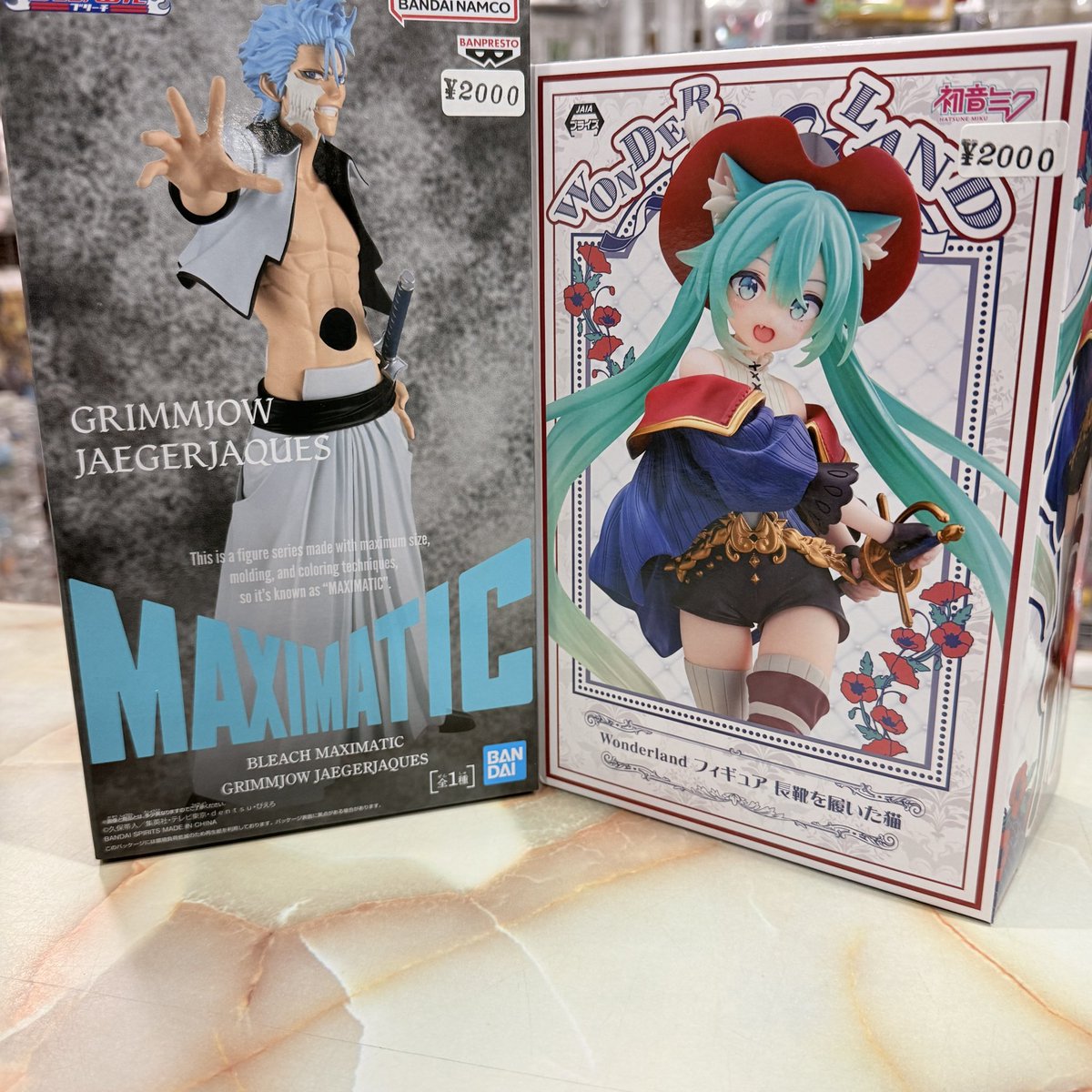 プライズ　まとめ売り　当日出荷　Grandista　初音ミク　王騎　BLEACH 未開封 初音ミク BLEACH フィギュアなどが入荷してます⭕️