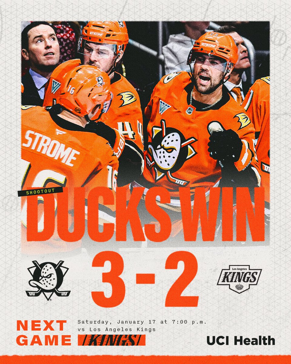 Ducks comeback dub!!!! 

#FlyTogether