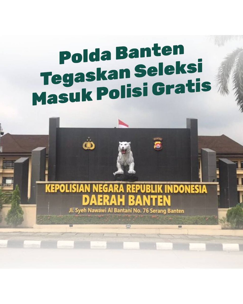 Seleksi masuk Polri ditegaskan gratis. Kasus calo justru jadi bukti bahwa jalur bayar itu penipuan, bukan sistem