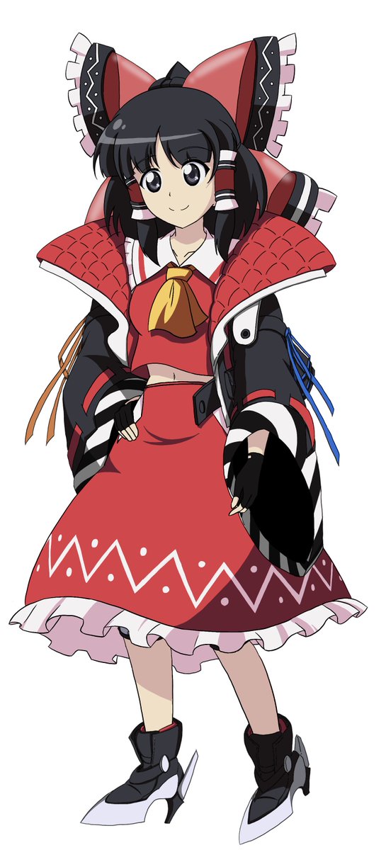 幻想万華鏡 #霊夢 #東方Project #東方LW #立ち絵 月型霊夢