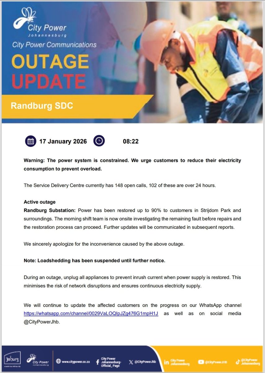 @CityPowerJhb tweet media