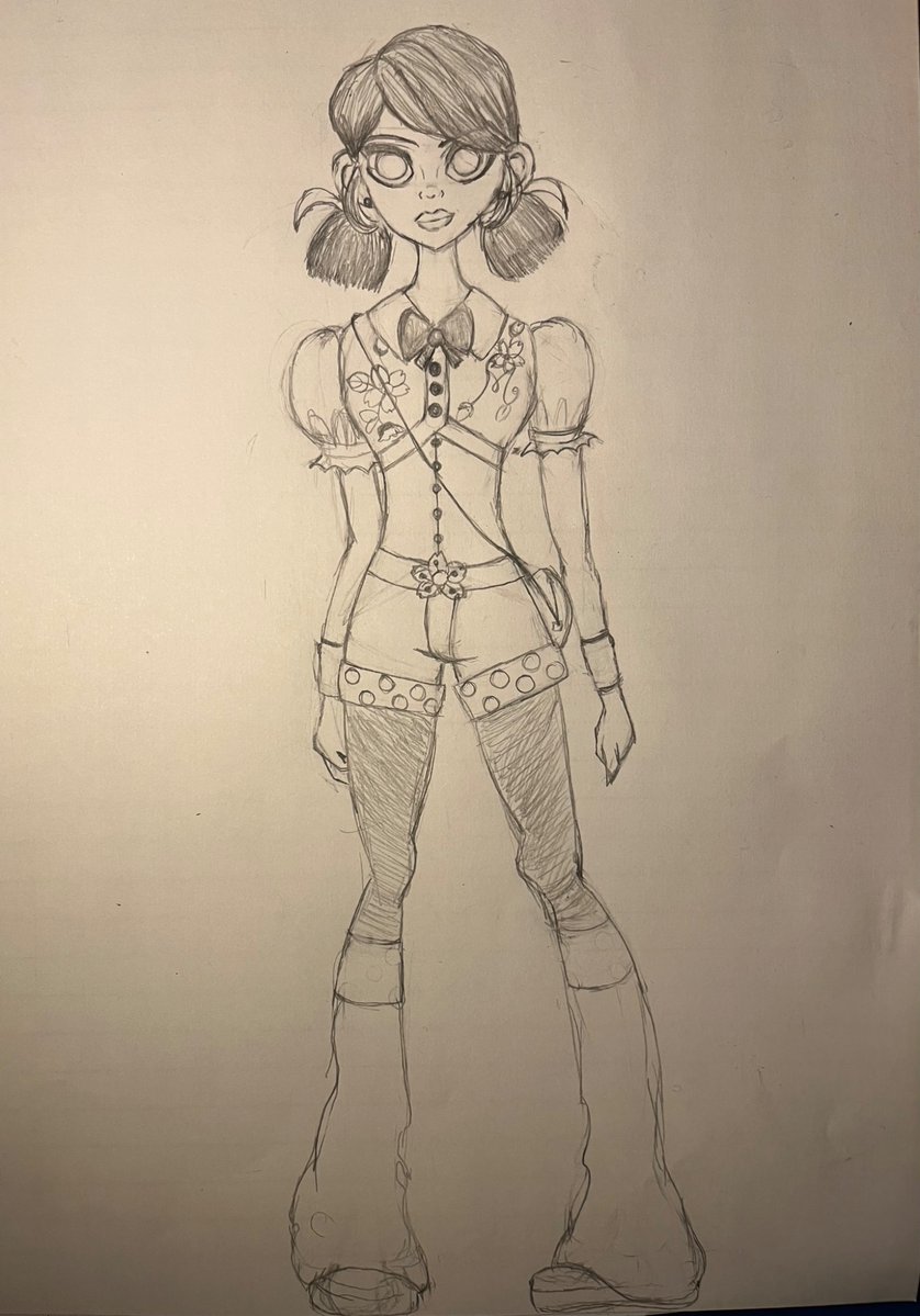 Hiatus so bad that they got me doing redesigns now 😭✌️