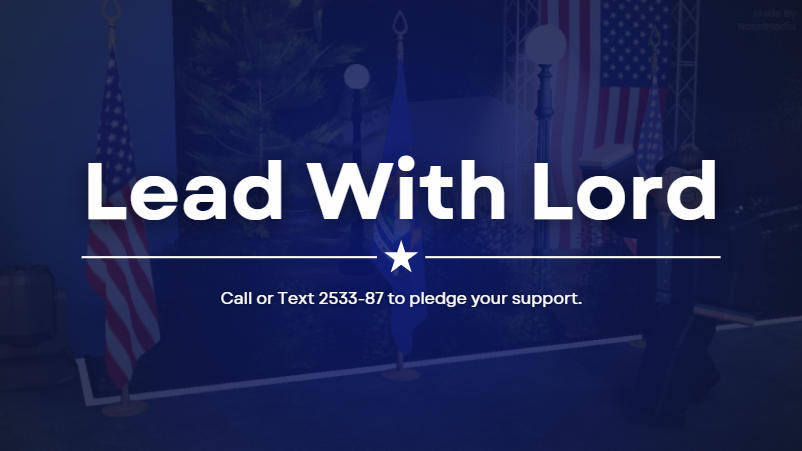 speakeryuc_rx's tweet photo. Folks, I'm running for one simple reason; to bring stability, competence, and respectability back to the White House. 

We've seen widespread instability in government, and folks who just aren't dedicated. 

I'm willing, able, and ready to serve. 
#LeadwithLord #ForwardTogether https://t.co/QFwZMXw2N2