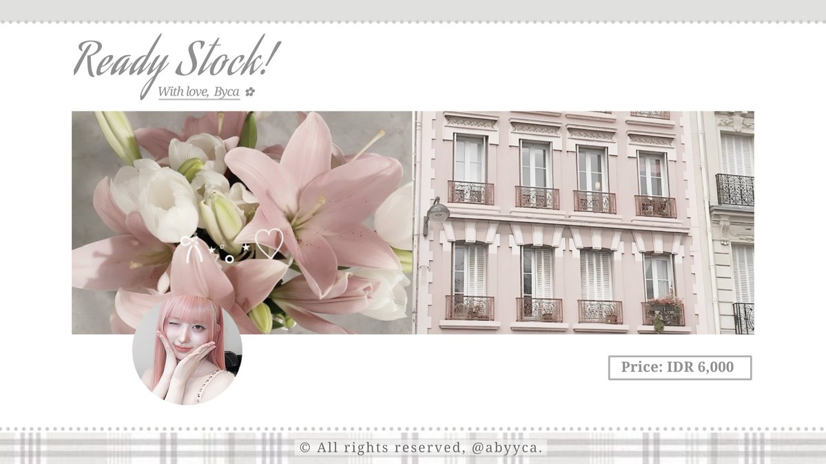 abyyca's tweet image. help repost, please? thank you! 

layout ready stock: gaeul ♥︎ price on pict, get ava jpng. dm me if you're interested!

#zonauang #zonaba