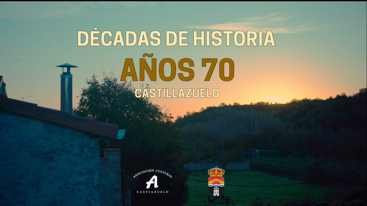 Hoy estrenamos en Castillazuelo, Décadas de Historia Castillazuelo Años 70.

Un documental que recorre la vida, los cambios y la memoria colectiva del pueblo de Castillazuelo durante la década de los años setenta.

Un placer poder Dirigir una proyecto tan bonito y necesario.