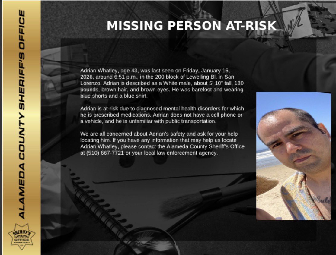 Alameda County Sheriff tweet media