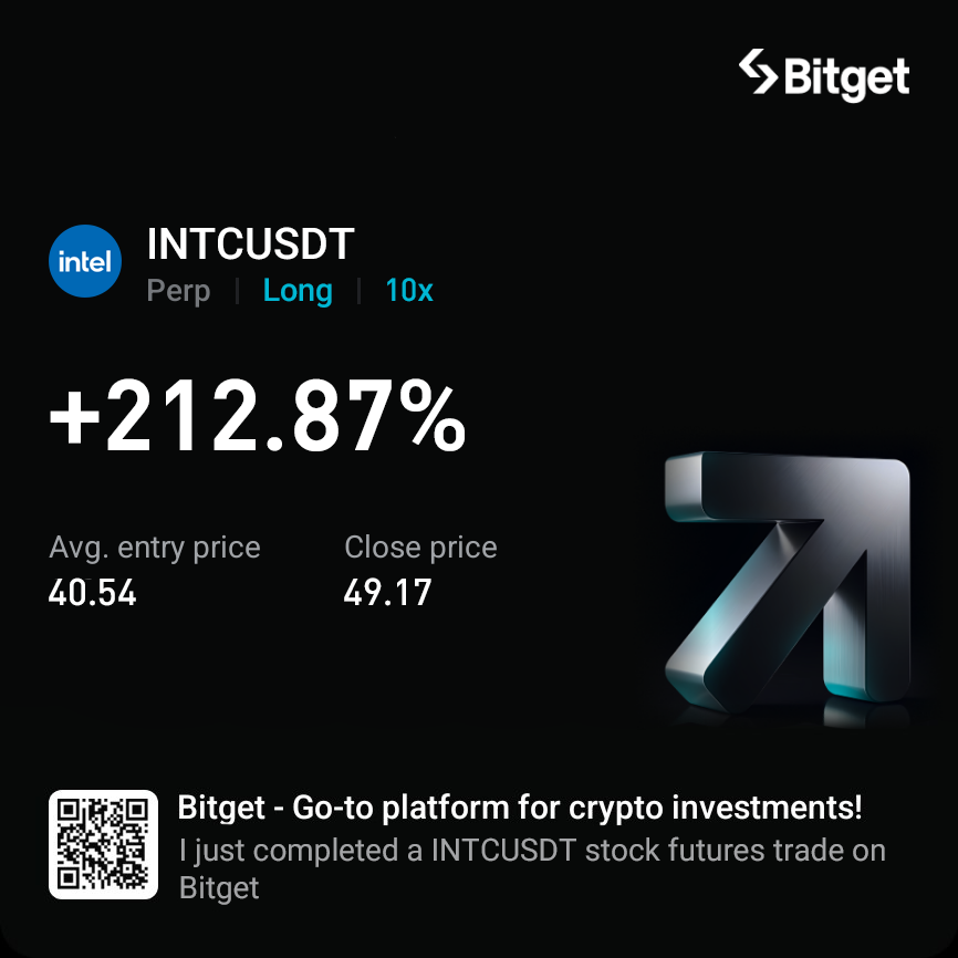 armanabdullah28's tweet photo. When big news breaks, the market moves. Money moves fast.

This past week was a clear example. Google touched $4 trillion. Intel rallied after its CEO met with Trump. Markets don’t wait and neither should your trades.

For those who trade stocks on @bitget, this isn’t new. It’s the routine.

When the Intel headline flashed, I didn’t open a new app or wire funds. I was already there. A few taps, used my USDT , trade live.

No delays. No price mismatches. No waiting for a wire, Just execution that kept up.

That’s the practical edge: turning a moment of opportunity into an active trade, without the usual middlemen.

At the end of the day, it's about having a place that doesn't slow you down when it matters. That's the whole point.

What I’m watching:
How $TSLA and $NVDA handle volatility around earnings on the platform. So far, liquidity and tracking have been reliable.