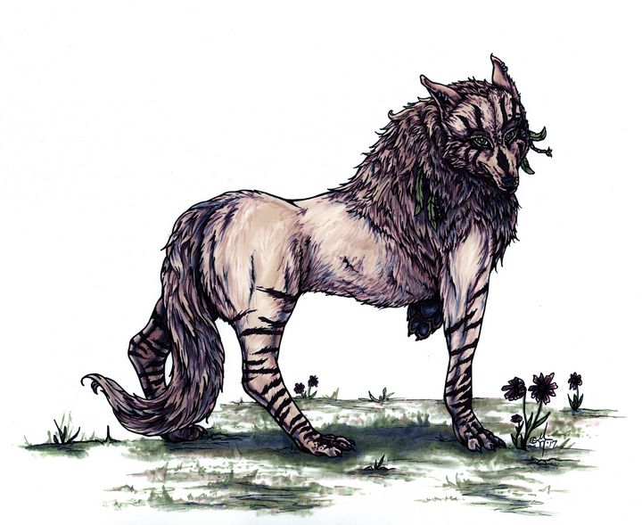 Art of the Day! "Wolf Princess". Buy at: ArtPal.com/knyghtshade?i=…