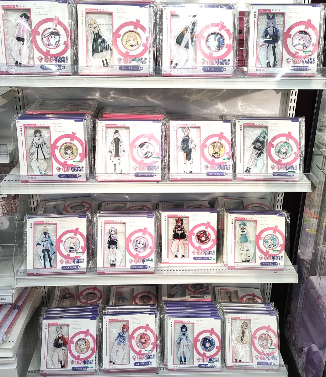コトブキヤ秋葉原館4階Vstore】 #ぶいすぽ コーナーにて「ぶいすぽっ