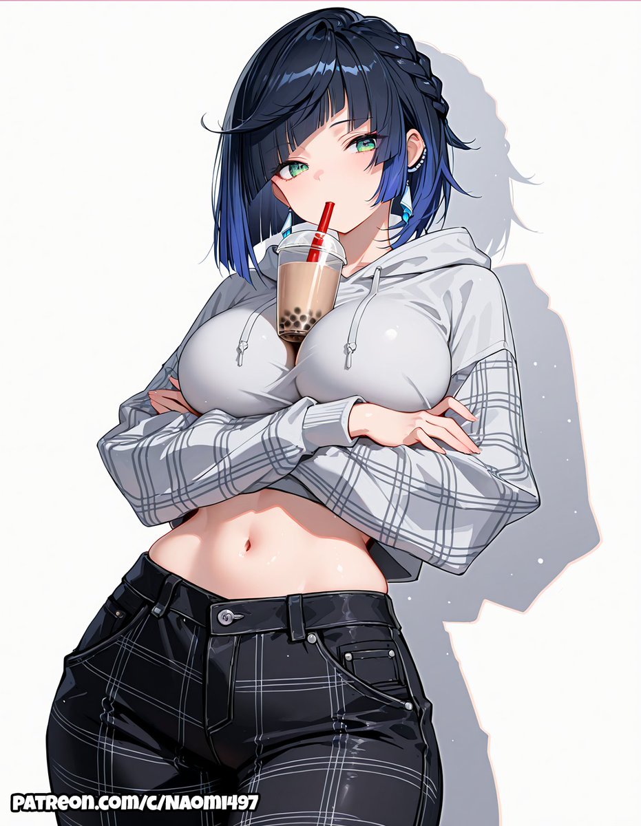 Create an image like this with
<a href="/Komikocollab/">komikoai.collab</a>