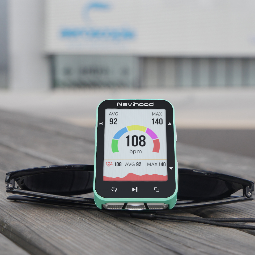 Ride with Navihood L2 in the weekend! #navihood#gpsbikecomputer#navihoodl2