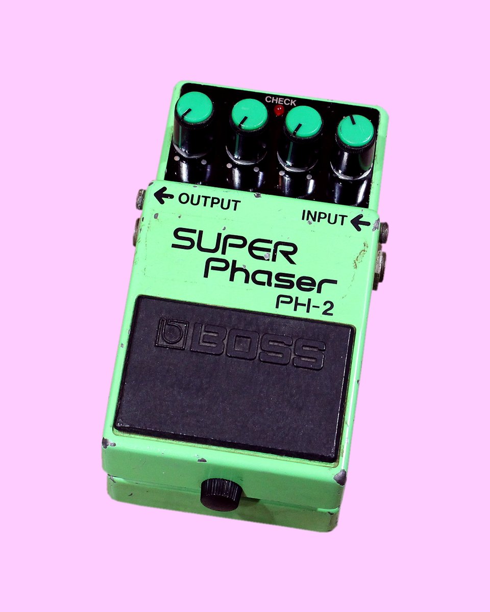 BOSS SUPER Phaser PH-2 台湾製 黒ラベル 1992年 BOSS PH-2 SUPER Phaser（中古）【楽器検索デジマート】