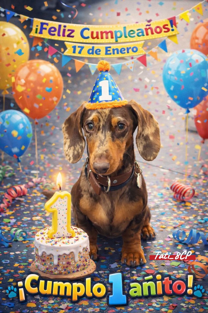 Hoy celebra su primer cumpleaños este hermoso salchichita que ha conquistado el corazón de todo el portismo.😍🤍

¡Feliz cumpleaños, Coffeeto!🎂🐶🐾🤎

#TeamPorta #CrisPorta17E