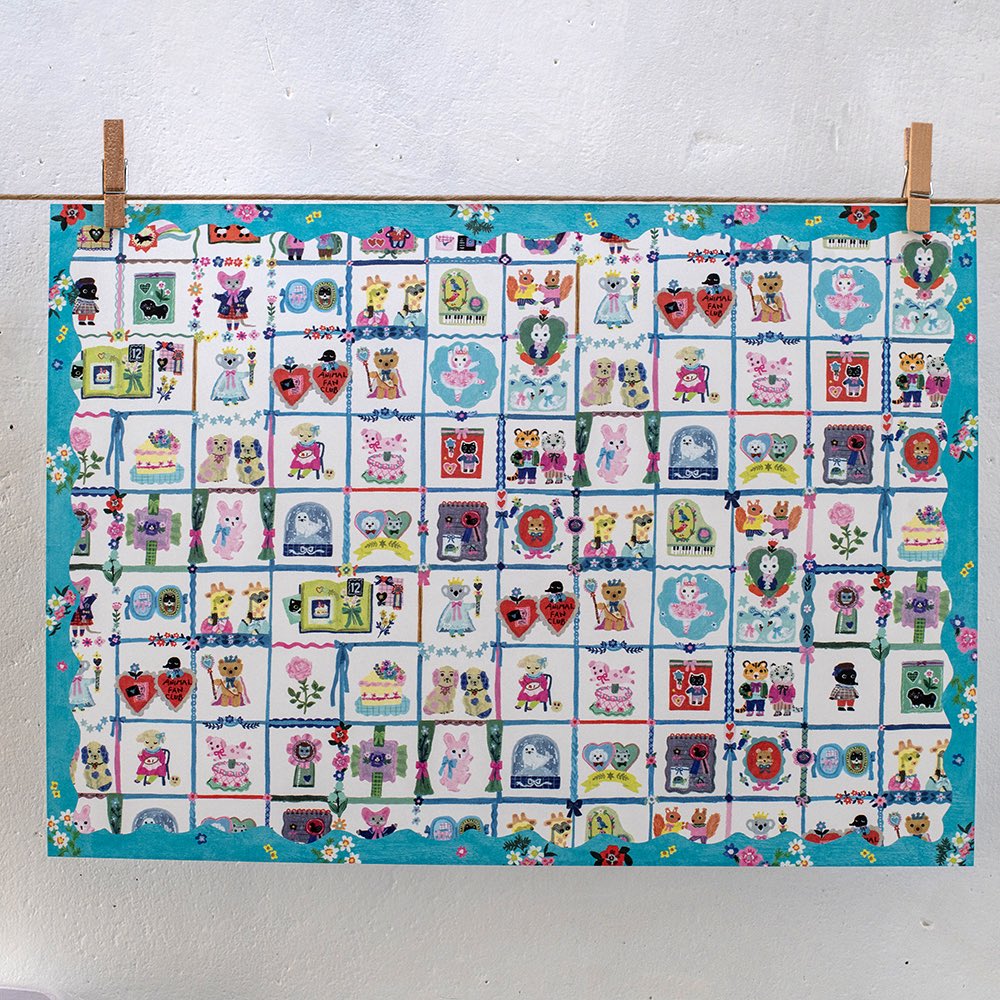 douxdimanche's tweet image. 📯RESTOCK📯北岸由美さん @yumikitagishi のデザインペーパー「アニマルファンクラブ」10枚セットが再入荷しました🎉

さわやかな水色のフレームの中に、かわいいモチーフがたくさん描き込まれた楽しいデザイン。アイデア次第でさまざまな使い方をどうぞ📚🍽️✏️📖✂️

2dimanche.shop-pro.jp/?mode=cate&amp;amp;cbi…