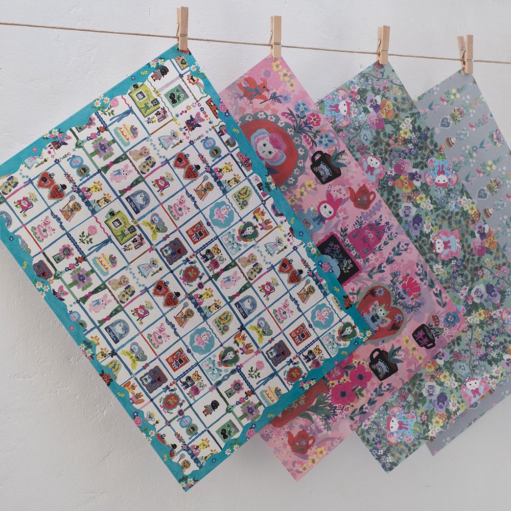 douxdimanche's tweet image. 📯RESTOCK📯北岸由美さん @yumikitagishi のデザインペーパー「アニマルファンクラブ」10枚セットが再入荷しました🎉

さわやかな水色のフレームの中に、かわいいモチーフがたくさん描き込まれた楽しいデザイン。アイデア次第でさまざまな使い方をどうぞ📚🍽️✏️📖✂️

2dimanche.shop-pro.jp/?mode=cate&amp;amp;cbi…