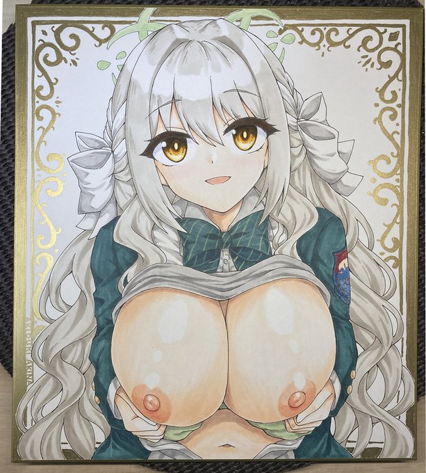 こみトレ、オークション用の色紙② 完成!(サイズ:大色紙 