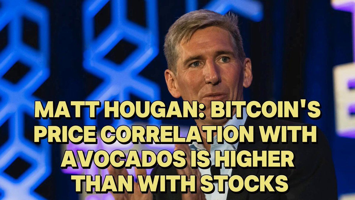 비트와이즈 CIO “비트코인, 아보카도와 더 유사” https://t.co/1BtEwmeIb5